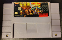 SNES - DONKEY KONG COUNTRY 2: DIDDY'S KONG QUEST [CART ONLY, LABEL WEAR/DAMAGE, AS PICURED]
