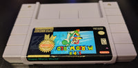 SNES - Super Mario World [PLAYER'S CHOICE CART, SOME WEAR LABELS, AS PICTURED]
