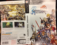 PSP - Dissidia Final Fantasy [NO MANUAL, MOISTURE DAMAGE ON COVERART]
