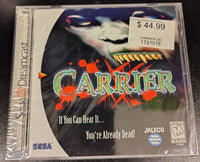 Dreamcast - CARRIER [BRAND NEW/SEALED]
