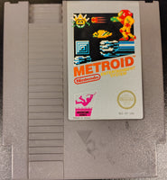 NES - METROID [CART ONLY, SOME WRITING ON FRONT OF CART]
