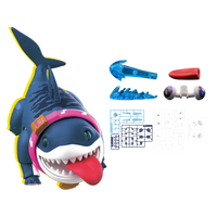 Blokees- “Marvel Rivals” Jeff The Land Shark Champion Class (Small Size) Poseable Action Figure Model Kit [New/Sealed]
