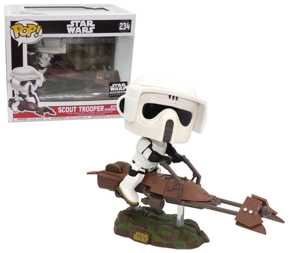 Funko Pop! Scout Trooper (With Speeder Bike) #234