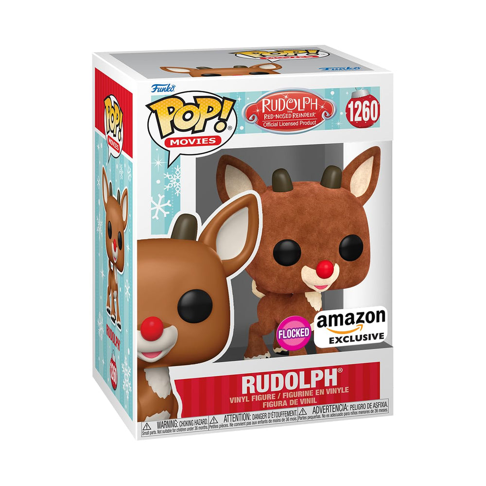 Funko Pop! Rudolph (Flocked) #1260 “Rudolph the Red Nose Reindeer”