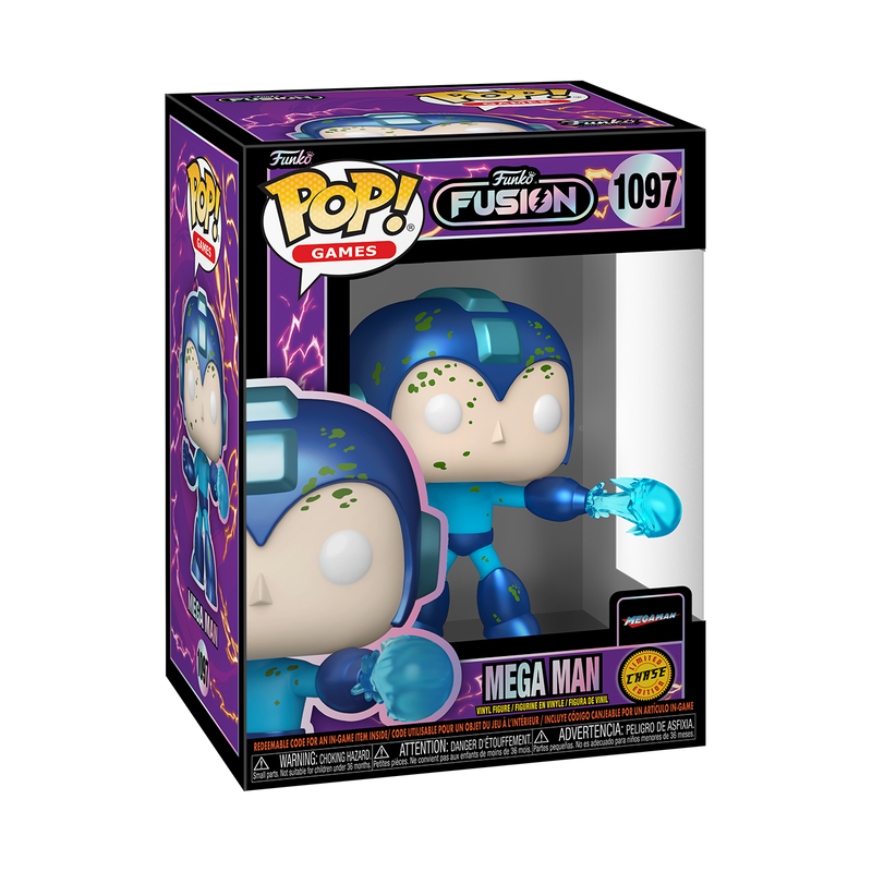 Funko Pop!- “Funko Fusion” Mega Man (Zombie) *Chase* Vinyl Figure #1097
