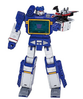 Transformers- Takara Tomy/Hasbro “Transformers: Masterpiece” Masterpiece Soundwave (MPG-19) w/ Laserbeak Poseable Action Figure [New/Sealed]
