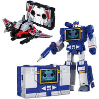 Transformers- Takara Tomy/Hasbro “Transformers: Masterpiece” Masterpiece Soundwave (MPG-19) w/ Laserbeak Poseable Action Figure [New/Sealed]
