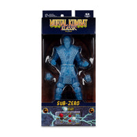 McFarlane Toys- “Mortal Kombat Klassic” Sub-Zero (Ice Clone) 7” Poseable Action Figure [New/Sealed]
