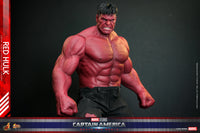 Sideshow- Marvel Studio’s “Captain America: Brave New World” Red Hulk (Harrison Ford) Hot Toys 1/6th Scale Collectible Figure MMS797 [New/Sealed]
