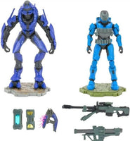 Xbox- “Halo” UNSC Checkpoint w/ Spartan Gungir + Elite Mercenary (28 Pieces, 10 Terrain Bases Included!) Poseable Action Figure Set w/ Accessories [New/Sealed]
