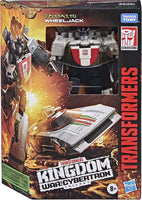 Transformers- “Transformers Kingdom: War For Cybertron Trilogy” Wheeljack Deluxe Class Poseable Action Figure [New/Sealed]
