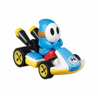 Hot Wheels- “Mario Kart” Light Blue Shy Guy Standard Kart (New/Sealed)
