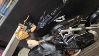 Play Arts Kai- “Final Fantasy VII Remake” Cloud Strife & Hardy Daytona Poseable Action Figure [Read Description]
