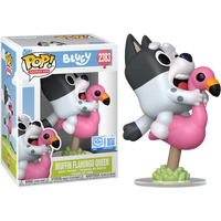 Funko Pop!- “Bluey” Muffin Flamingo Queen (Funko Special Edition) Vinyl Figure #2383
