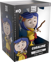 YouTooz- “Coraline” Coraline & The Cat w/ Dowsing Rod Vinyl Figure
