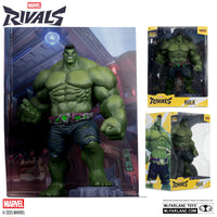 McFarlane Toys- “Marvel Rivals” Gamerverse Hulk Statue w/ Comic Book (New)
