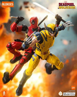 Blokees- “Deadpool and Wolverine” Wolverine Champion Class (M Size) Model Kit w/ Accessories
