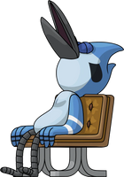 YouTooz- “Regular Show” Mordecai  Vinyl Figure [New/Sealed]
