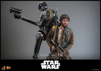 Sideshow- “Star Wars: Andor” Cassian Andor Hot Toys MMS802 1/6th (Sixth) Scale Collectible Figure [New/Sealed]
