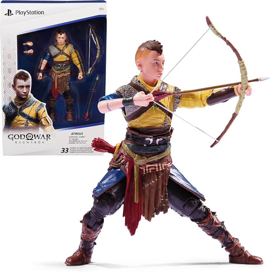 PlayStation “God of War Ragnarok” “Atreus” Figure (New/Sealed)