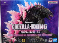 S.H. MonsterArts- Bandai Namco Tamashii Nations “Godzilla x Kong: The New Empire” Godzilla (2024 Evolved Ver.) Poseable Action Figure [New/Sealed]
