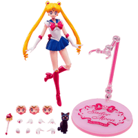 S.H. Figuarts- Bandai Namco “Sailor Moon” Sailor Moon (Crystal Star Compact Edition) [30th Anniversary] Tamashii Nations Poseable Action Figure [New/Sealed]
