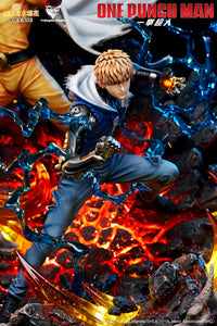 One Punch Man Genos & Saitama - Titanium Alloy Series - 1/6 (TriEagles Studio)