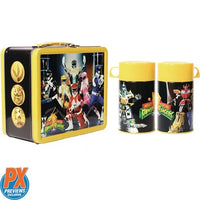 PX Exclusive Mighty Morphin Power Rangers Metal Lunch Box and Thermos