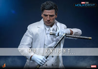 Hot Toys- “Moon Knight” Mr. Knight TMS139 1/6th Scale Collectible Figure By Sideshow [New/Sealed]
