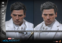 Hot Toys- “Moon Knight” Mr. Knight TMS139 1/6th Scale Collectible Figure By Sideshow [New/Sealed]
