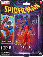 Marvel Legends- “Spider-Man” Spider-Boy (Retro Series) 6” Poseable Action Figure [New/Sealed]
