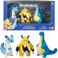 TLS Toys- “Palworld” 3-Inch Figure Collector Set (Chillet, Relaxaurus, & Grizzbolt) 3-Pack [New/Sealed]
