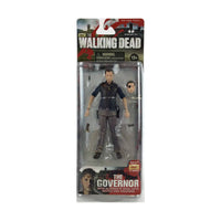 McFarlane Toys- AMC’s “The Walking Dead” The Governor w/ Alt Head, Keys, Watch, & Weapons (Series 4) 5" Poseable Action Figure [New/Sealed]
