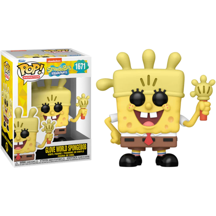 Funko Pop! Glove World SpongeBob #1671 “SpongeBob SquarePants”