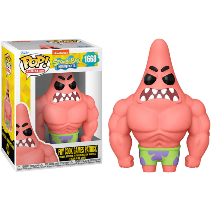 Funko Pop! Fry Cook Games Patrick #1668 “SpongeBob SquarePants”