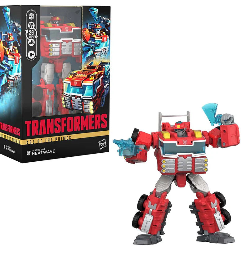 Transformers Age of the Primes Rescue Bot Heatwave Figure