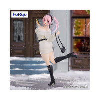 Furyu- “Super Sonico” Super Sonico Trio-Try-It (Winter Memory Ver.) Figure/Statue [New/Sealed]
