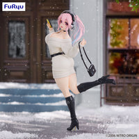 Furyu- “Super Sonico” Super Sonico Trio-Try-It (Winter Memory Ver.) Figure/Statue [New/Sealed]
