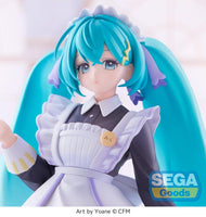 SEGA- Luminasta “Hatsune Miku Vocaloid” Hatsune Miku (Classical Maid Ver.) Statue/Figure [New/Sealed]
