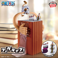 Bandai Namco- Banpresto “One Piece” Monkey D. Luffy (Gear 5) Bookends/Book Holder Statue/Figure [New/Sealed]
