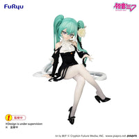 Furyu- “Hatsune Miku Vocaloid” Hatsune Miku Flower Fairy (White Rose) Noodle Stopper Figure/Statue [New/Sealed]
