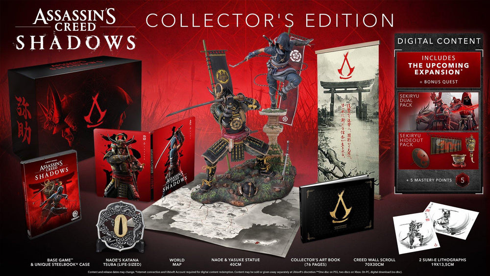 PS5 - Assassin’s Creed Shadows Collector’s Edition New