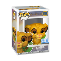 Funko Pop!- Disney’s “The Lion King” Simba w/ Leaves (Funko Shop Exclusive) Vinyl Figure #1733
