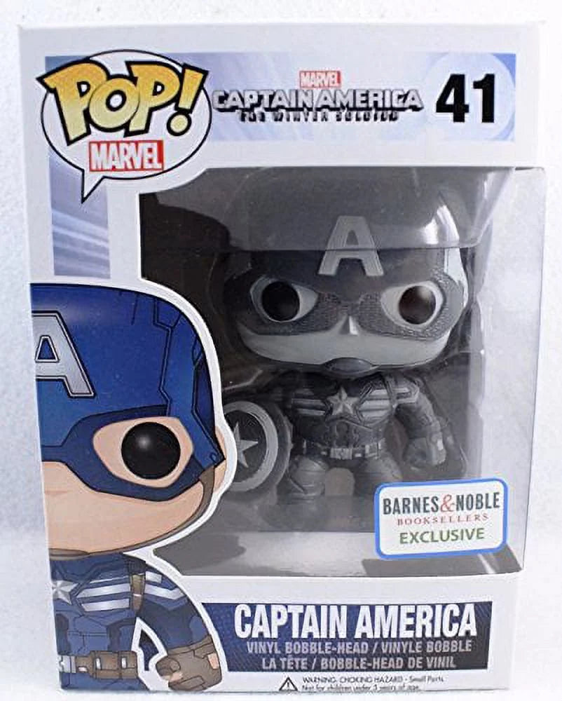 Funko Pop! Captain America (black and white) #41 “Winter Soldier”