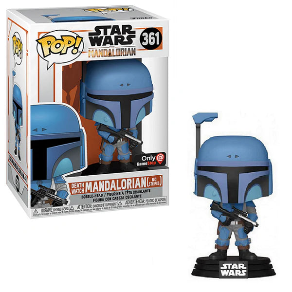 Funko Pop! Death Watch Mandalorian (No Stripes) #361 “Star Wars”