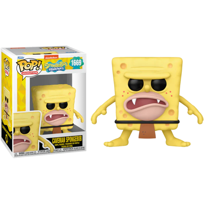 Funko Pop! Caveman SpongeBob #1669 “SpongeBob SquarePants”