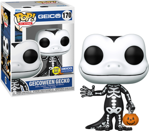 Funko Pop! Geicoween Gecko (Glow) #170 “Geico”