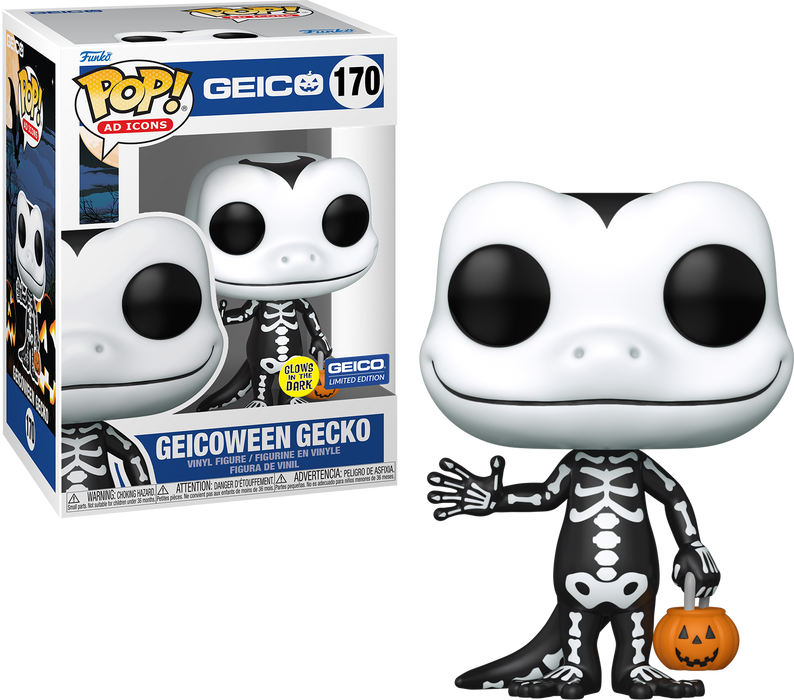 Funko Pop! Geicoween Gecko (Glow) #170 “Geico”