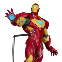 McFarlane Toys- “Marvel Rivals” Gamerverse Iron Man Statue w/ Comic Book (New)

