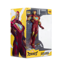 McFarlane Toys- “Marvel Rivals” Gamerverse Iron Man Statue w/ Comic Book (New)
